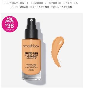 Smashbox Makeup - NWT Smashbox Studio Skin Foundation Smashbox Makeup - NWT Smashbox Studio Skin Foundation